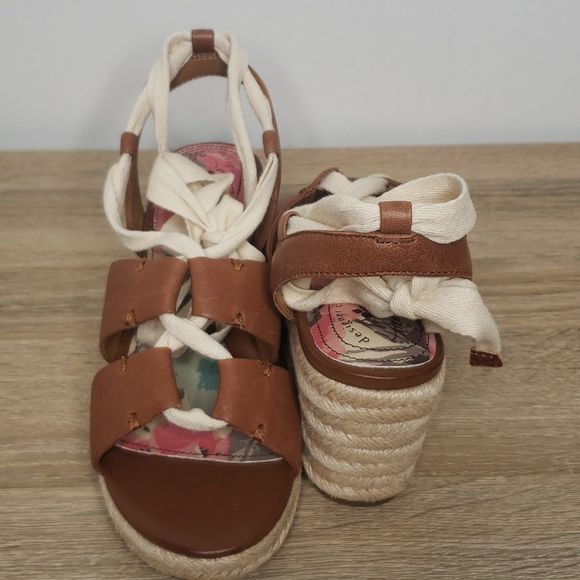 Patricia Nash Riva Wedge Sandals Women's Shoes 5.5M - Picture 5 of 10